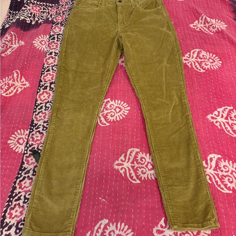 Levi's Brown Corduroy Trousers - Picture 2 of 7
